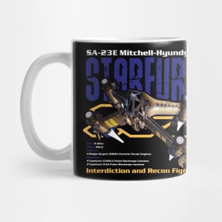 SA-23E Mitchell Hyundyne Starfury Space Fighter Mug